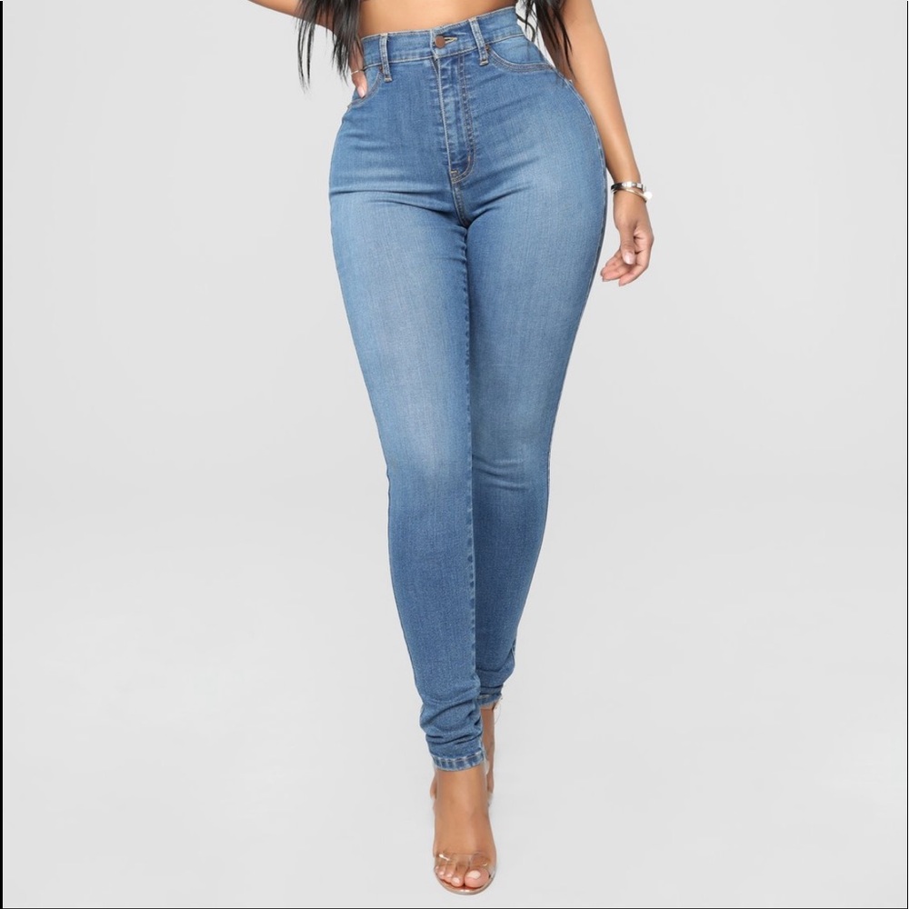 High Waist Skinny Jeans